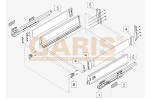 RAY HỘP GARIS TANDEMBOX GT12.50 - 4