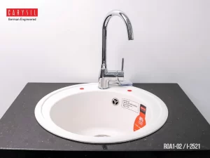 CHẬU RỬA CHÉN CARYSIL ROA1-02/SNOVA (TRẮNG) - 3 CARYSIL ROA1-02/SNOVA