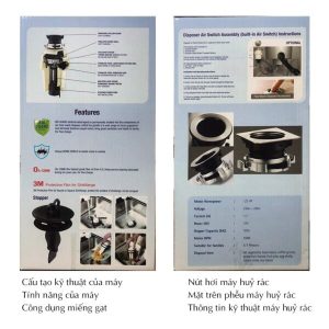 Máy Hủy Rác Carysil Việt Nam 1/2HP - 13