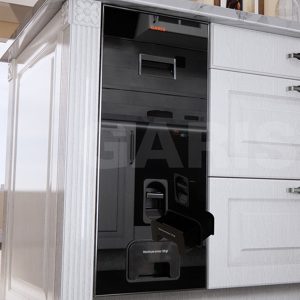 THÙNG GẠO MẶT KÍNH ĐEN 12KG GARIS GR06.25B - 7 THÙNG GẠO MẶT KÍNH ĐEN 12KG GARIS GR06.25B - 6