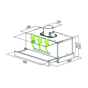 Hút Mùi Cổ Điển GH-700BO Grob - 7 Hút Mùi Cổ Điển GH-700BO Grob - 6