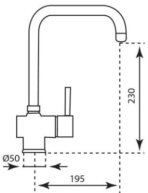 VÒI RỬA CARYSIL I-2451 - 1 CARYSIL I-2451