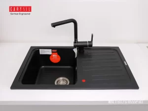 VÒI RỬA CARYSIL G-0555P-03/NERA (ĐEN) - 2 CARYSIL G-0555P-03/NERA