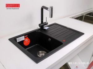 CHẬU RỬA CHÉN CARYSIL WAL1-03/NERA (ĐEN) - 3 CARYSIL WAL1-03/NERA