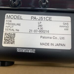 Bếp gas dương Paloma PA-J51CE - 118