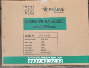 Máy hút mùi Pramie DE19-700 - 25 Máy hút mùi Pramie DE19-700 - 24