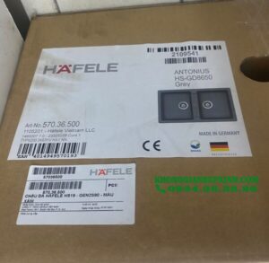 Chậu đá Hafele HS22-GEN2S90 - màu kem 577.25.410 - 29