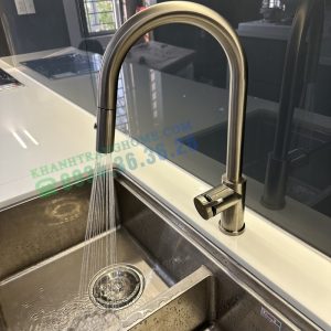 VÒI RỬA BÁT DÂY RÚT KONOX ALTO NICKEL - 32 VÒI RỬA BÁT DÂY RÚT KONOX ALTO NICKEL - 31