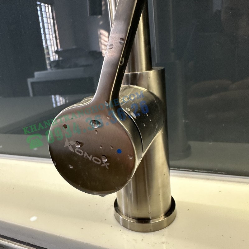 VÒI RỬA BÁT DÂY RÚT KONOX ALTO NICKEL - 118