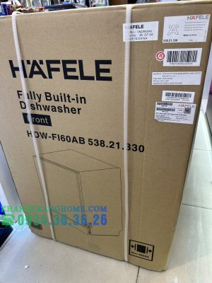 Máy rửa chén âm tủ Hafele HDW-FI60AB 538.21.330 - 231 Máy rửa chén âm tủ Hafele HDW-FI60AB 538.21.330 - 230