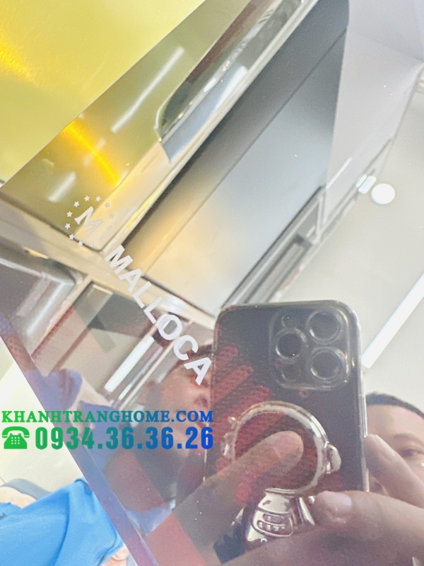 BẾP KÍNH ÂM MALLOCA 1 ĐIỆN VÀ 1 TỪ MH-732 IRN - 35