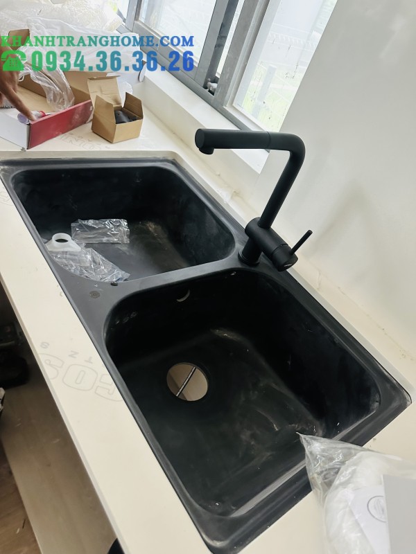 Vòi rửa chén Hafele HT21-GH1P254 577.55.390 - 46