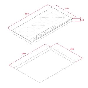 BẾP TỪ TEKA IZC 83620 MST BK 112500039 NHẬP KHẨU THỔ NHĨ KỲ - 1 TEKA IZC 83620 MST BK 112500039