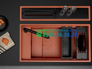 Chậu rửa chén Malloca MYST K83S-MYST K83L - 2 CHẬU RỬA CHÉN MALLOCA MYST K83S-MYST K83L