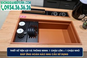 Chậu rửa chén Malloca MYST K83S-MYST K83L - 3 CHẬU RỬA CHÉN MALLOCA MYST K83S-MYST K83L