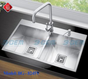 Chậu rửa bát B-GEM INOX BG-8245V - 14 Chậu rửa bát B-GEM INOX BG-8245V - 13
