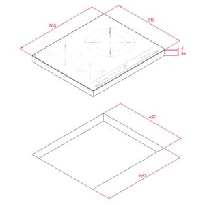 BẾP TỪ TEKA IBC 63015 BK MSS 112520018 NHẬP KHẨU THỔ NHĨ KỲ - 1 TEKA IBC 63015 BK MSS 112520018