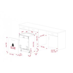 MÁY RỬA CHÉN TEKA LP8 650 SS TTH 114220002 THỔ NHĨ KỲ - 1 TEKA LP8 650 SS TTH 114220002