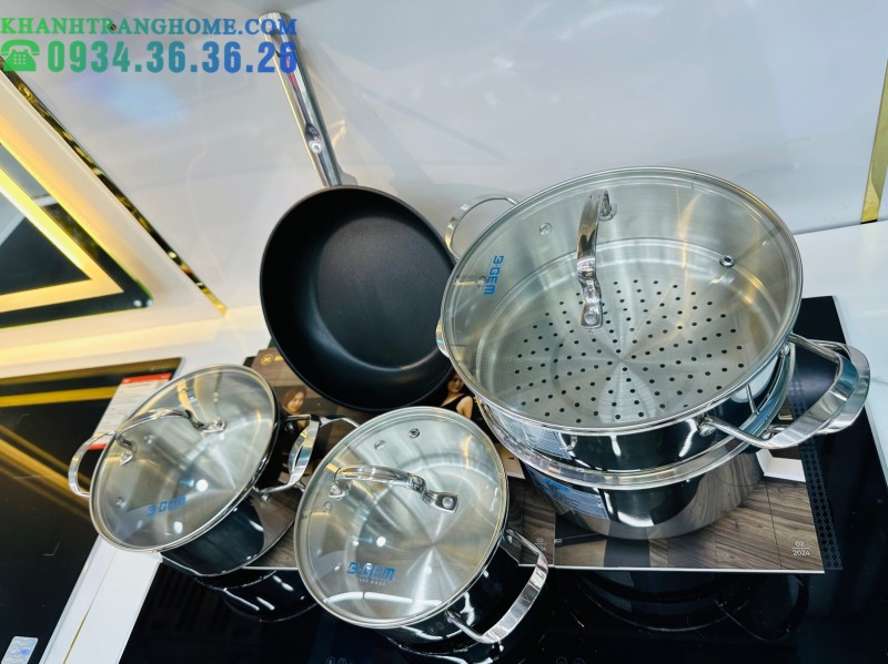 Bộ nồi inox cao cấp B-Gem BG-888New - 37