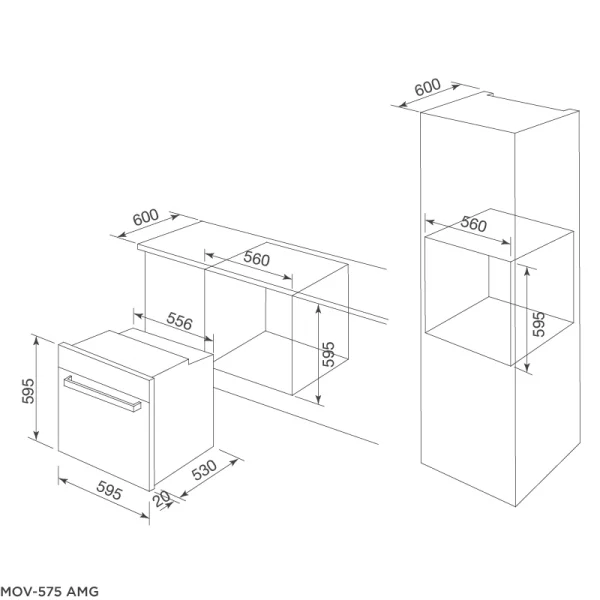 Lò nướng Malloca MOV-656 ECO - 2