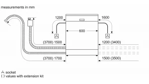 MÁY RỬA BÁT BOSCH SMV4HCX48E - 13 MÁY RỬA BÁT BOSCH SMV4HCX48E - 12