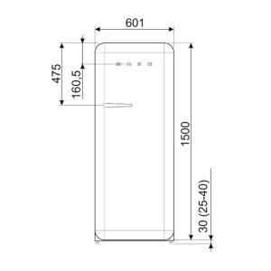 TỦ LẠNH SMEG FAB28RPB5 535 14 618