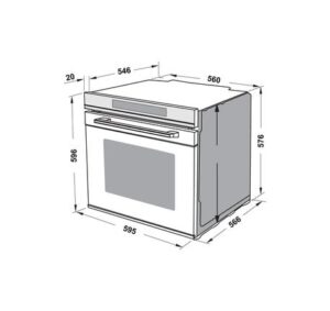 Lò nướng âm tủ 72 lít Hafele HO-8T72A 538.01.421 - 34 Lò nướng âm tủ 72 lít Hafele HO-8T72A 538.01.421 - 33