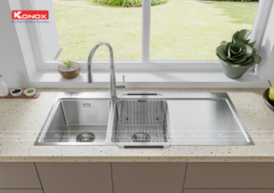 VÒI RỬA BÁT RÚT DÂY KONOX KN1901C - 22 VÒI RỬA BÁT RÚT DÂY KONOX KN1901C - 21