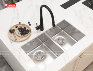 VÒI RỬA BÁT RÚT DÂY KONOX KN1901B - 20 VÒI RỬA BÁT RÚT DÂY KONOX KN1901B - 19