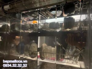 Máy sấy, tiệt trùng chén đĩa Malloca MSC-100A - 12