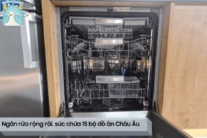 Máy Rửa Chén Âm Bán Phần Bề Mặt Thép Không Gỉ Hafele Hdw-Hi60C 533.23.120 - 79 Máy Rửa Chén Âm Bán Phần Bề Mặt Thép Không Gỉ Hafele Hdw-Hi60C 533.23.120 - 78