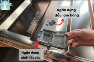 Máy Rửa Chén Âm Bán Phần Bề Mặt Thép Không Gỉ Hafele Hdw-Hi60C 533.23.120 - 75 Máy Rửa Chén Âm Bán Phần Bề Mặt Thép Không Gỉ Hafele Hdw-Hi60C 533.23.120 - 74