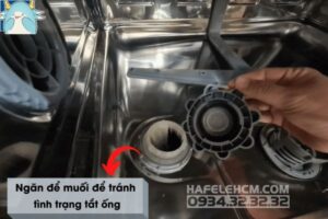 Máy Rửa Chén Âm Bán Phần Bề Mặt Thép Không Gỉ Hafele Hdw-Hi60C 533.23.120 - 73 Máy Rửa Chén Âm Bán Phần Bề Mặt Thép Không Gỉ Hafele Hdw-Hi60C 533.23.120 - 72