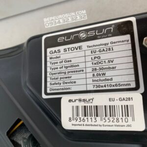 Bếp gas Eurosun EU-GA281 - 44 Bếp gas Eurosun EU-GA281 - 43