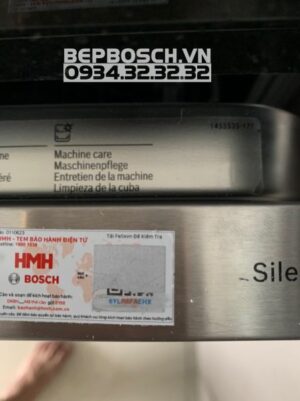 Máy rửa chén âm tủ BOSCH SMV4HCX48E |Serie 4 - 395