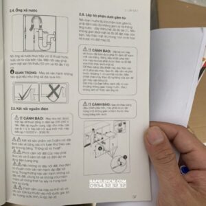 Máy rửa chén âm tủ Hafele HDW-FI60D 533.23.320 - 200 Máy rửa chén âm tủ Hafele HDW-FI60D 533.23.320 - 199