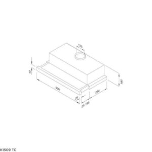 Máy hút mùi âm tủ phím cơ Malloca K1509 - 33