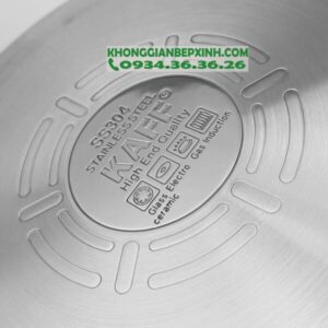 Bộ nồi Kaff cao cấp 5 món Inox 304 KF-ST09304 - 9 Bộ nồi Kaff cao cấp 5 món Inox 304 KF-ST09304 - 8