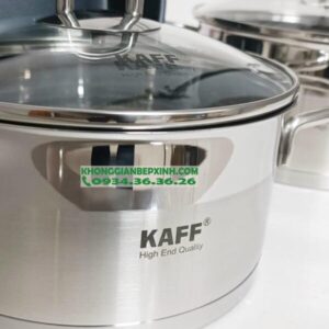 Bộ nồi Kaff cao cấp 5 món Inox 304 KF-ST09304 - 11 Bộ nồi Kaff cao cấp 5 món Inox 304 KF-ST09304 - 10