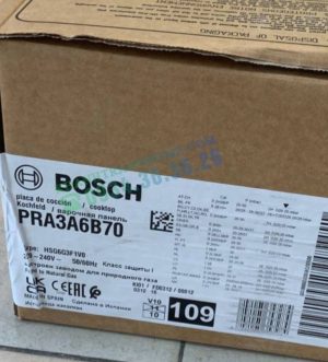 BẾP GAS ĐƠN ÂM DOMINO BOSCH PRA3A6B70 - 51 BẾP GAS ĐƠN ÂM DOMINO BOSCH PRA3A6B70 - 50