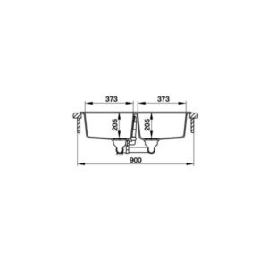 CHẬU ĐÁ HAFELE HS19-GEN2R90 MÀU GREY 570.35.580 - 11 CHẬU ĐÁ HAFELE HS19-GEN2R90 MÀU GREY 570.35.580 - 10