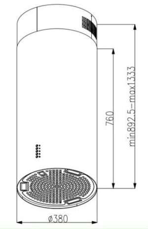 Máy Hút Đảo KAFF KF-IS380CRS - 17
