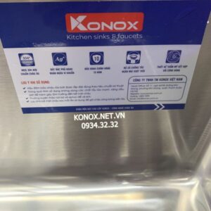 CHẬU RỬA BÁT KONOX KN5444SU - 90