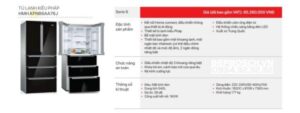 TỦ LẠNH BOSCH KIỂU PHÁP HMH KFN86AA76J SERIES 6 - 90
