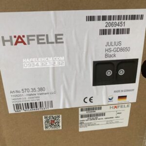 CHẬU ĐÁ HAFELE HS19-GEN2R90 MÀU BLACK 570.35.380 - 60 CHẬU ĐÁ HAFELE HS19-GEN2R90 MÀU BLACK 570.35.380 - 59