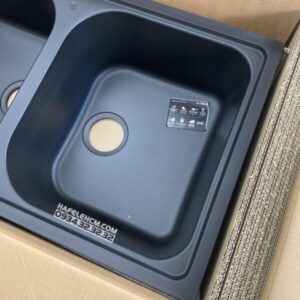 CHẬU ĐÁ HAFELE HS19-GEN2R90 MÀU BLACK 570.35.380 - 64 CHẬU ĐÁ HAFELE HS19-GEN2R90 MÀU BLACK 570.35.380 - 63