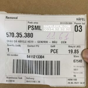 CHẬU ĐÁ HAFELE HS19-GEN2R90 MÀU BLACK 570.35.380 - 72 CHẬU ĐÁ HAFELE HS19-GEN2R90 MÀU BLACK 570.35.380 - 71