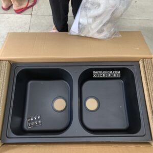 CHẬU ĐÁ HAFELE HS19-GEN2R90 MÀU BLACK 570.35.380 - 80 CHẬU ĐÁ HAFELE HS19-GEN2R90 MÀU BLACK 570.35.380 - 79