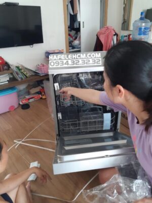 Máy rửa chén độc lập Hafele HDW-F60G 535.29.590 - 264 Máy rửa chén độc lập Hafele HDW-F60G 535.29.590 - 263