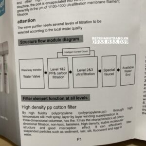 MÁY LỌC NƯỚC MISSUCHEN SKU6300 - 149 MÁY LỌC NƯỚC MISSUCHEN SKU6300 - 148